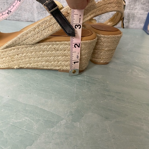 Matt Bernson platform sandals with black gingham 8 - Picture 5 of 8